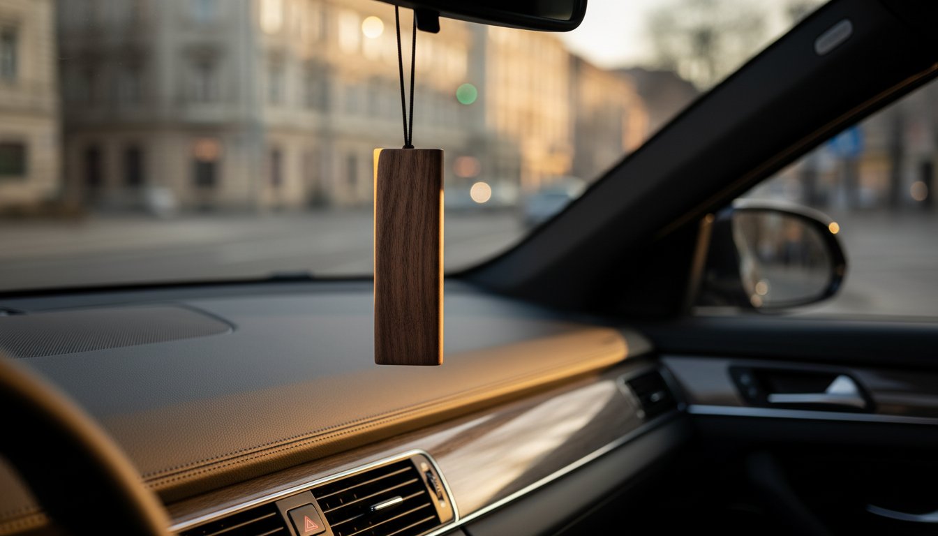 Drveni mirisni privjesak: Spoj elegancije i dugotrajne svježine u vašem automobilu Hero Image